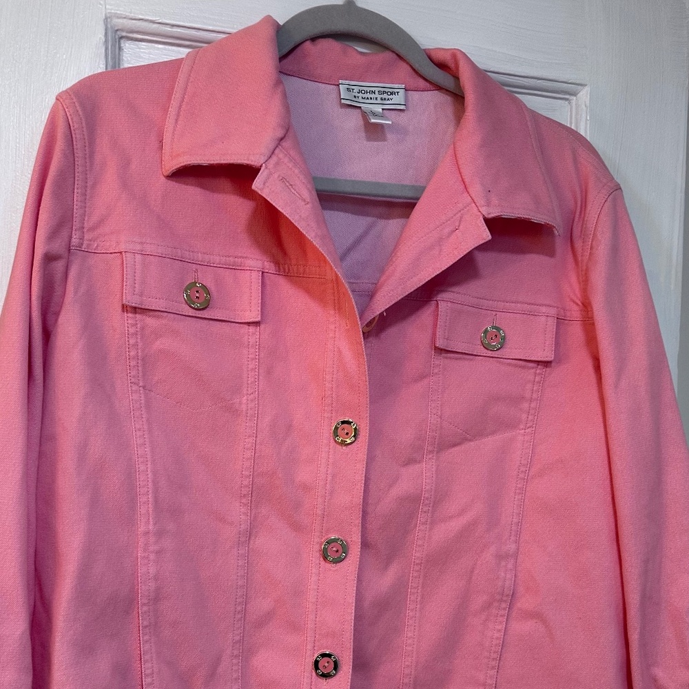 St John Sport Jean Jacket